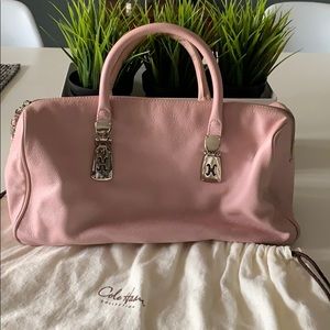 Cole Haan Pebbled Blush Pink Handbag